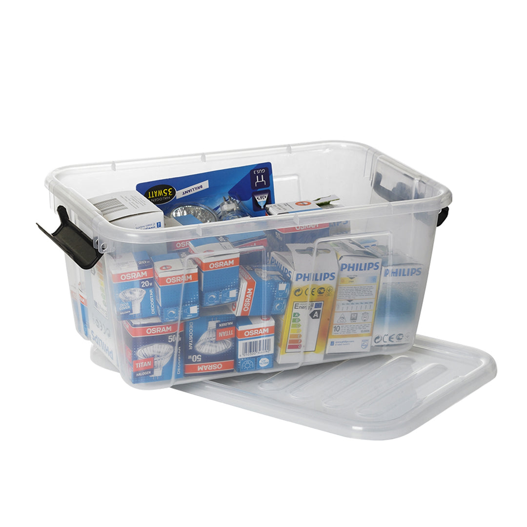 Caixa recipiente com tampa Plast Team HOME BOX 7,7L QUALITY