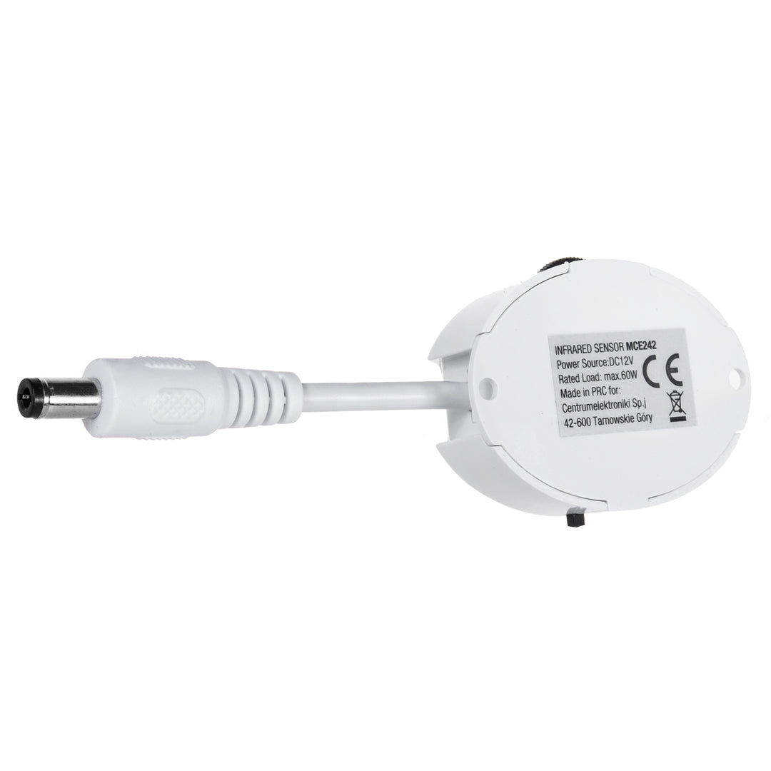 Detector de Movimiento Sensor Infrarrojo Para Tira de LED 12v max 60W MCE242 Maclean Energy