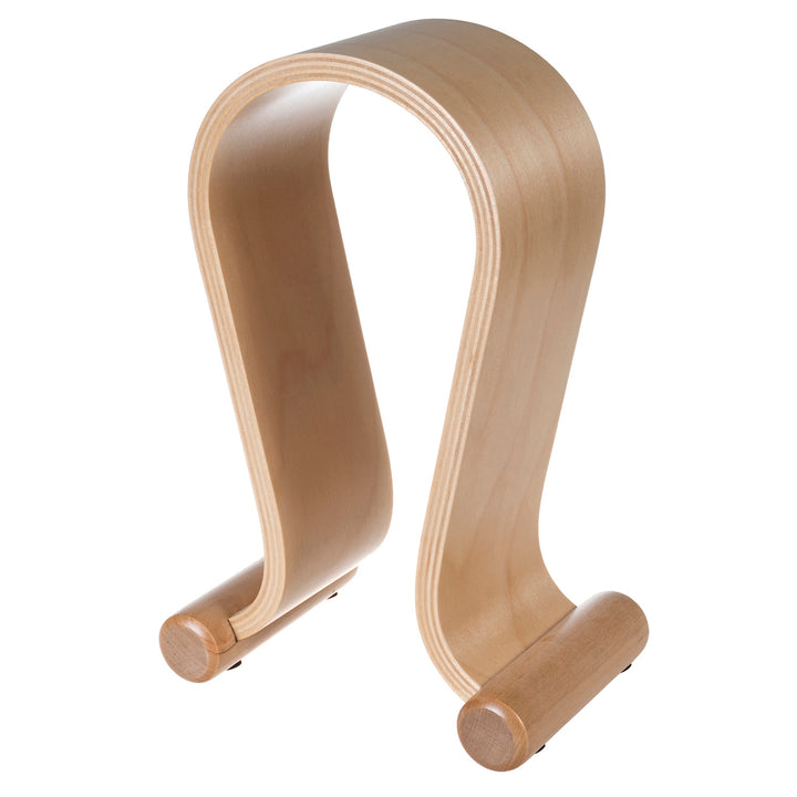 Soporte para auriculares de madera, color roble claro Maclean MC-815O