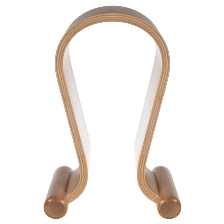 Soporte para auriculares de madera, color roble claro Maclean MC-815O