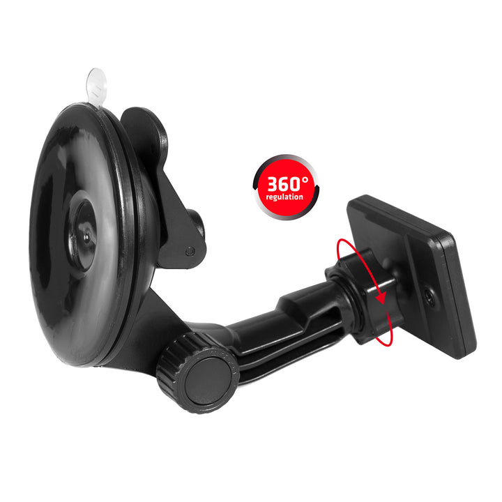 Suporte universal para carro, magnético, giratório 360°, com ventosa, para celular ou tablet, até 10" polegadas Maclean MC-822, Compatibilidade universal