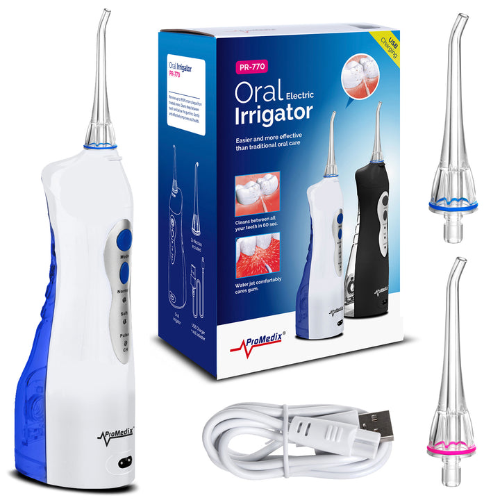 Irrigador dental sem fio Promedix PR-770 IPX7