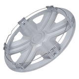 Calotas universais 14" NRM ACTION Doublecolor prata/preto 4 peças