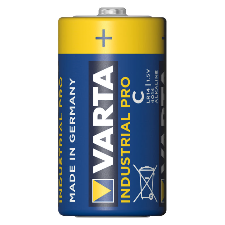 20x Pilas alcalinas Varta Industrial R14/C Foil