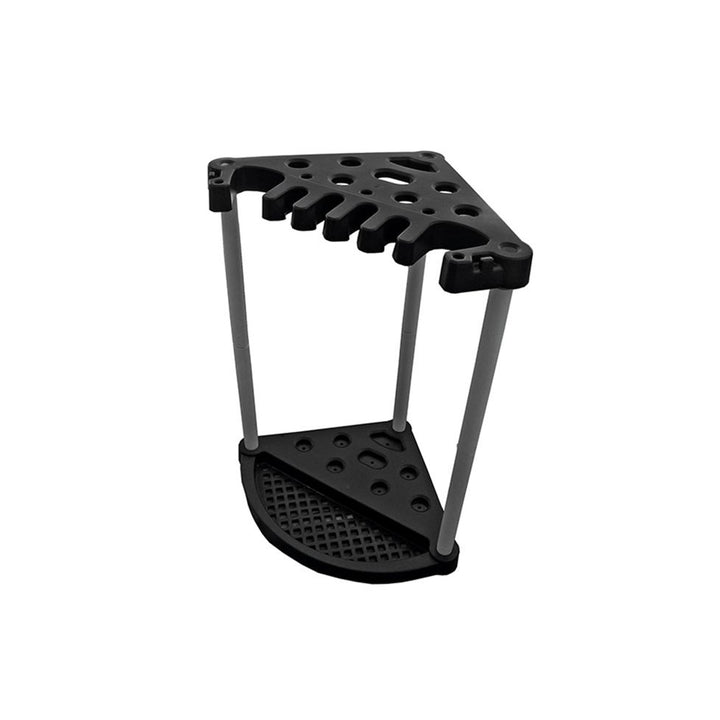 Suporte para ferramentas de jardim Construção sólida Rack de ferramentas de canto