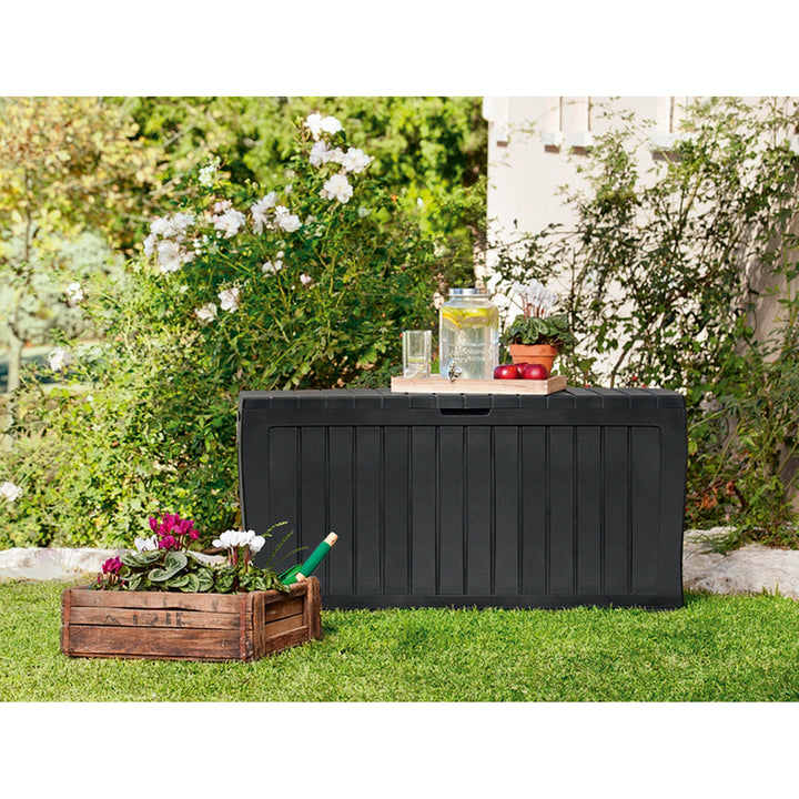 Caja de jardín, caja de almacenamiento 270L antracita Keter Marvel Plus