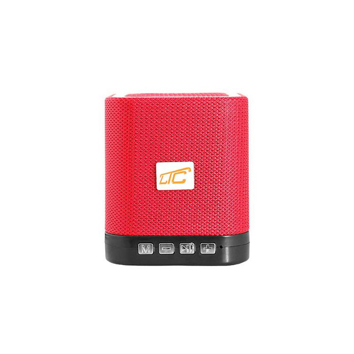 Alto-falante BT portátil LTC LXBT201 versão Bluetooth 3.0 vermelho