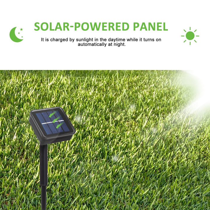 Lámpara de jardín solar decorativa 100 LED 10m 600mAh GreenBlue GB164