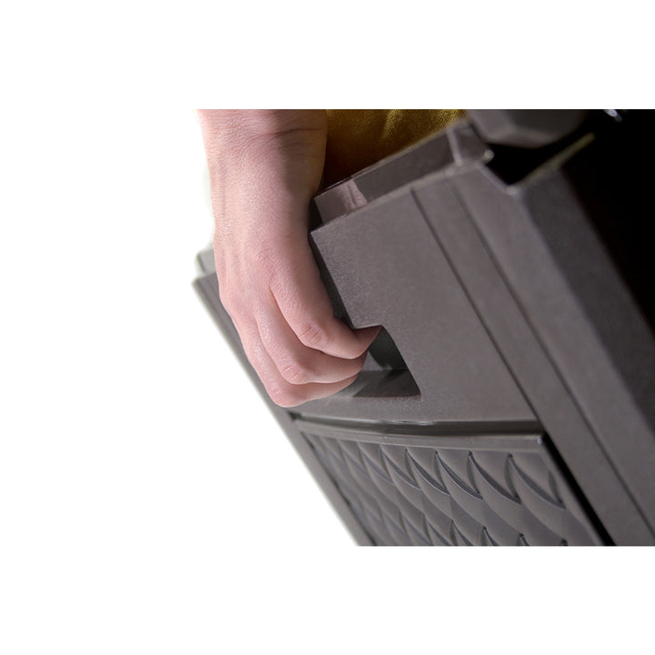 Caja de jardín de almacenaje caja Boxe Rato 310L antracita