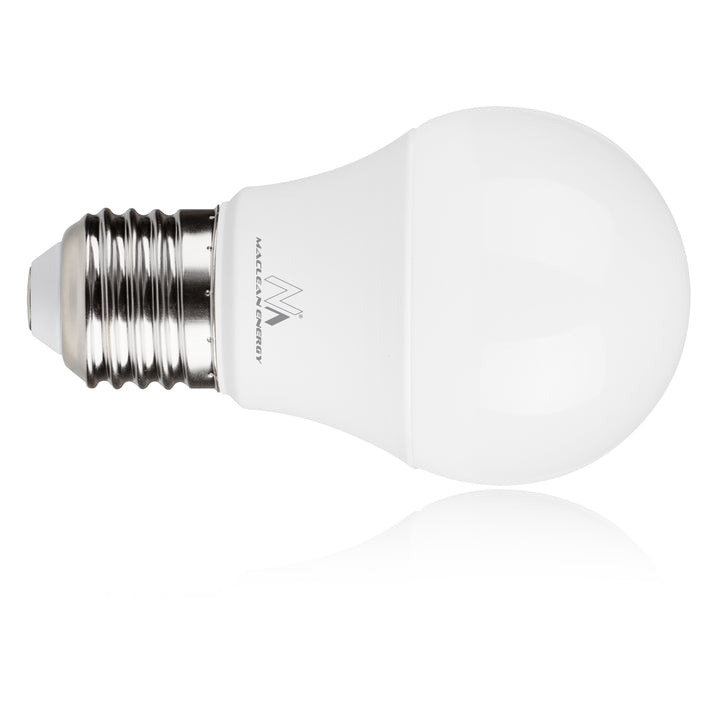 Lâmpada LED E27, 9W 230V branco quente 3000K 920lm Maclean Energy MCE273 WW