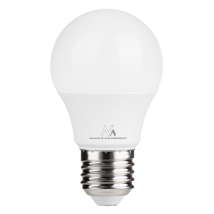 Bombilla LED E27, 9W 230V blanco cálido 3000K 920lm Maclean Energy MCE273 WW