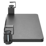 Suporte para teclado ajustável sob a prateleira de montagem em mesa MC-839