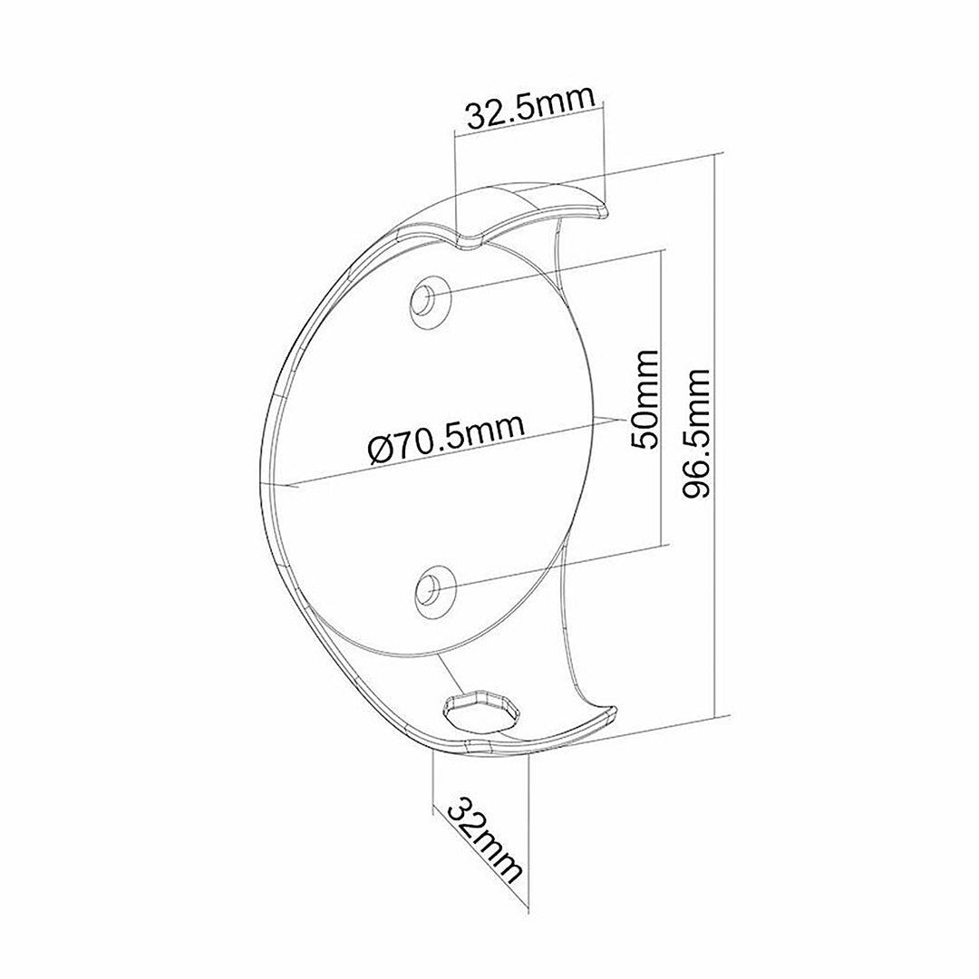 Soporte para colgar en la pared para el altavoz Google Home Mini MC-842