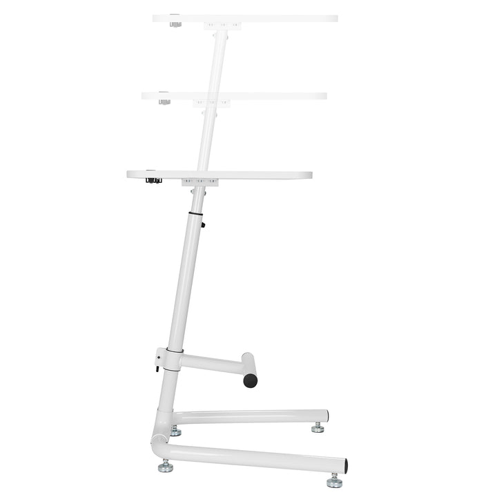 Suporte de mesa para laptop com apoio para os pés Mesa para laptop com altura ajustável máx. 120cm