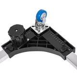 Base de suelo para lavadora con maximo peso soportado hasta 250 kg Anchura ajustable 500-700 mm 4 ruedas de goma 4 pies niveladores