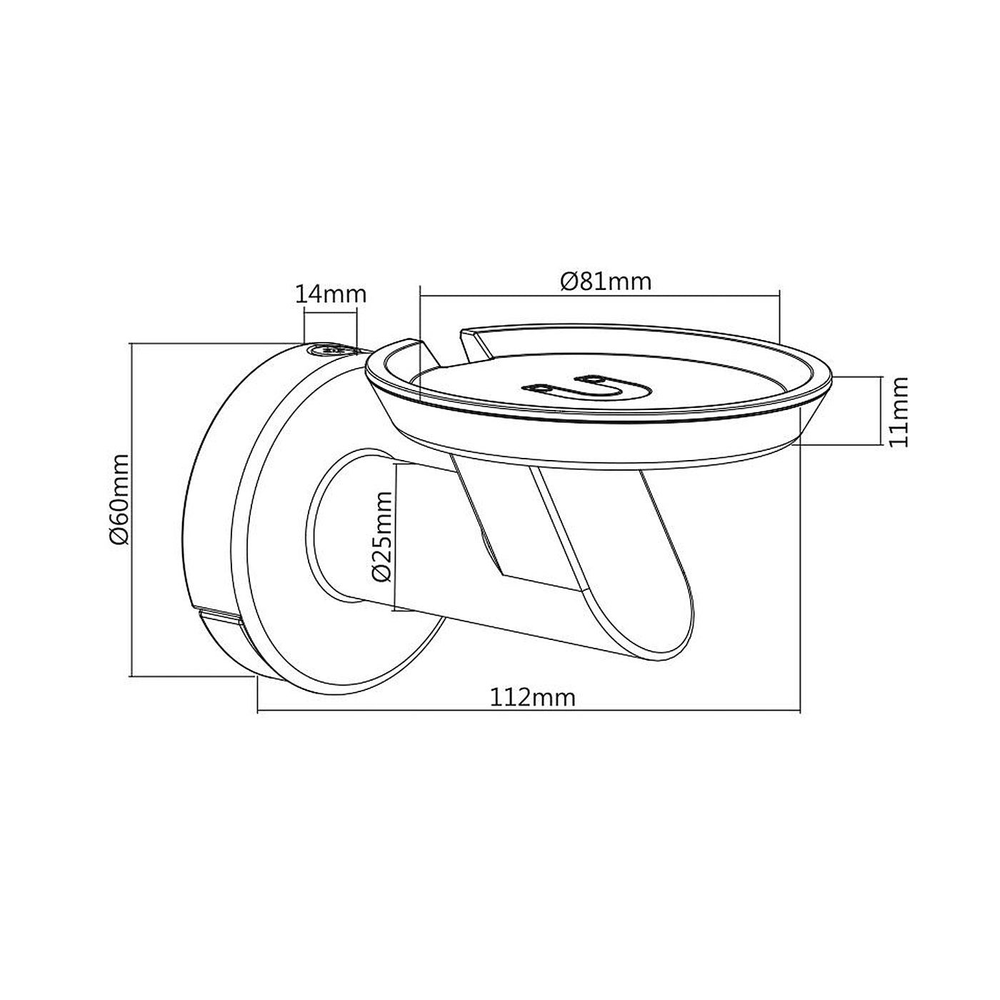 Soporte de pared para altavoz inteligente Google Home, base magnética, accesorios de montaje incluidos