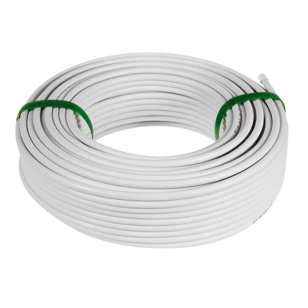 Cable coaxial cable RG6 50M Maclean MCTV-471 1.02CU + 4.8FPE + CU / P + 32 * 0.12CU + 6.8PVC