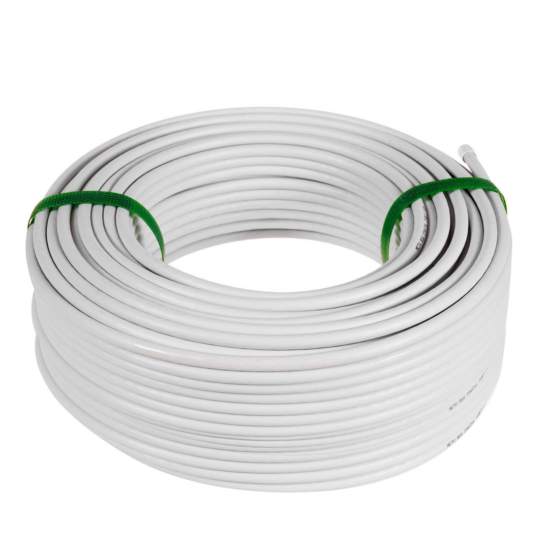 Cable coaxial cable RG6 100M Maclean MCTV-472 1.02CU + 4.8FPE + CU / P + 32 * 0.12CU + 6.8PVC