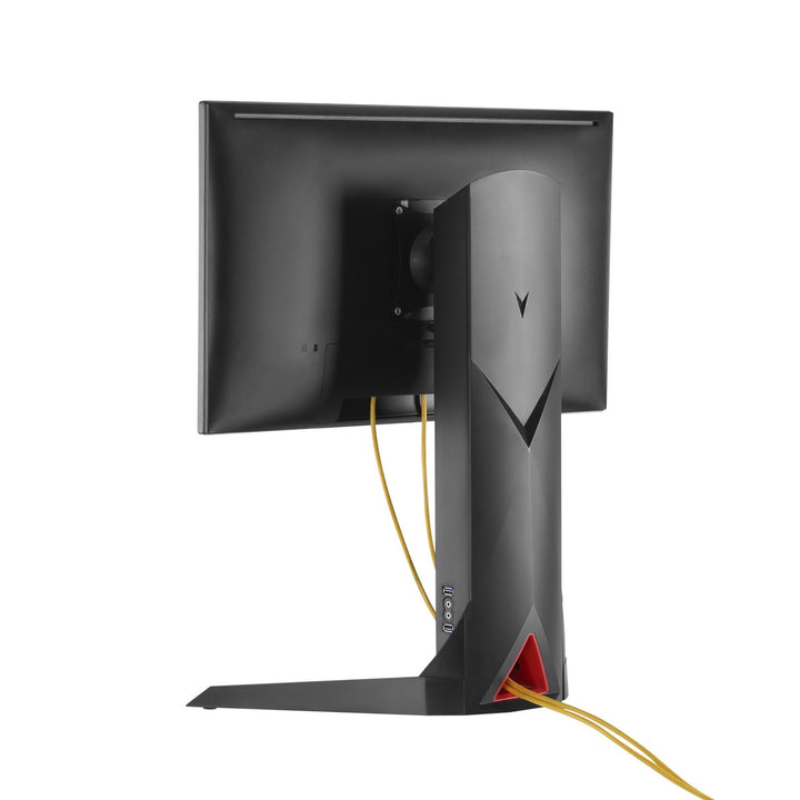 Soporte para monitor, independiente, contrapeso, juegos 17-32 "8 kg VESA 75x75 y 100x100, 2xUSB 3.0, conector para auriculares y micrófono NanoRS RS110