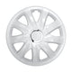 Calotas Drift 15" lacadas a branco 4 peças Fácil instalação