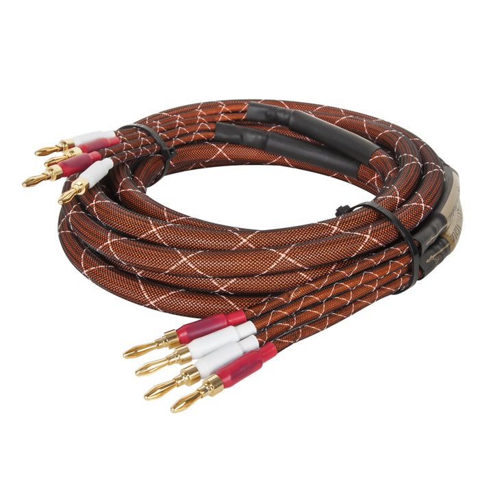 Cable de altavoz Kruger & Matz 3.0m (enchufes banana)