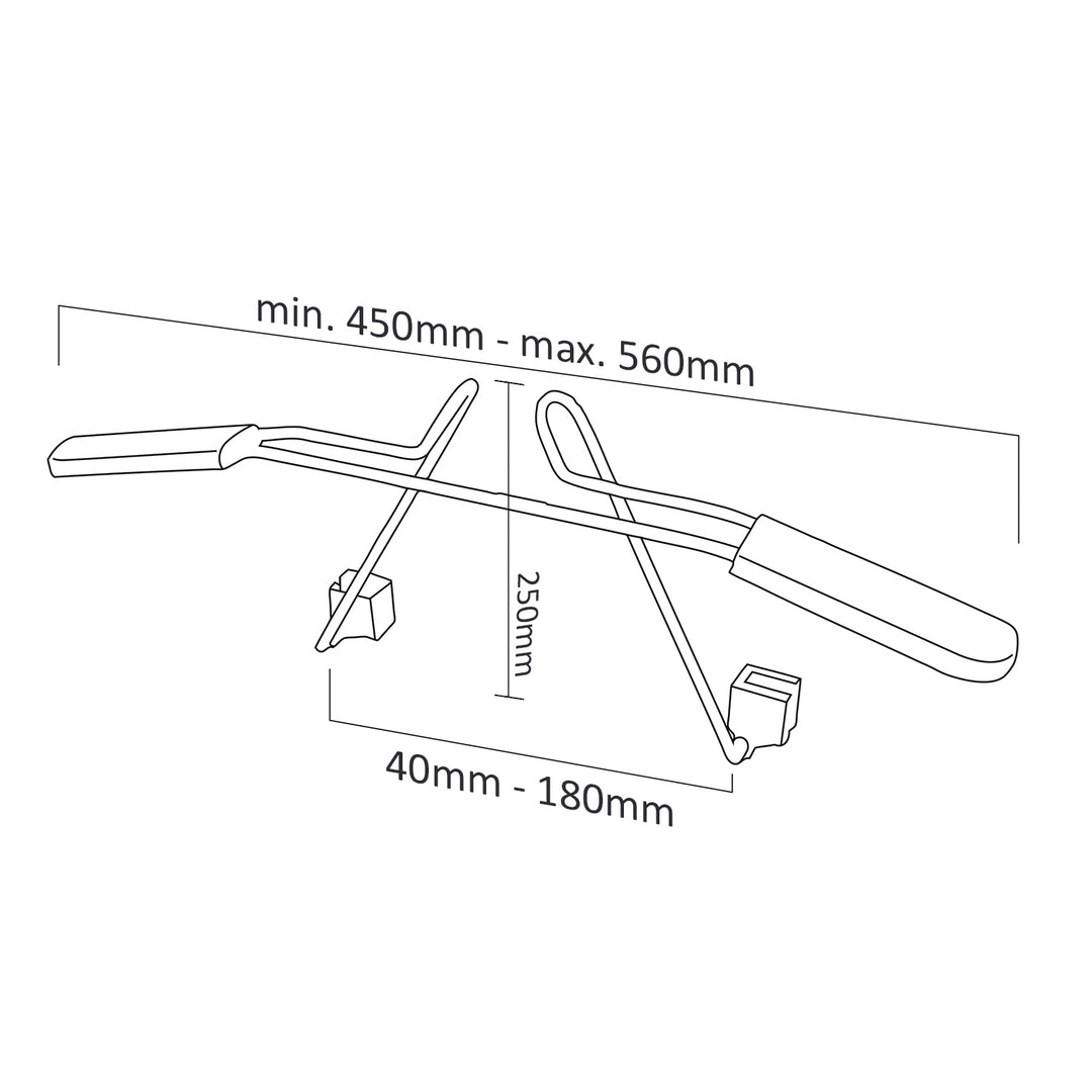 Percha universal para coche montada en el reposacabezas Maclean MC-870