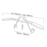 Percha universal para coche montada en el reposacabezas Maclean MC-870