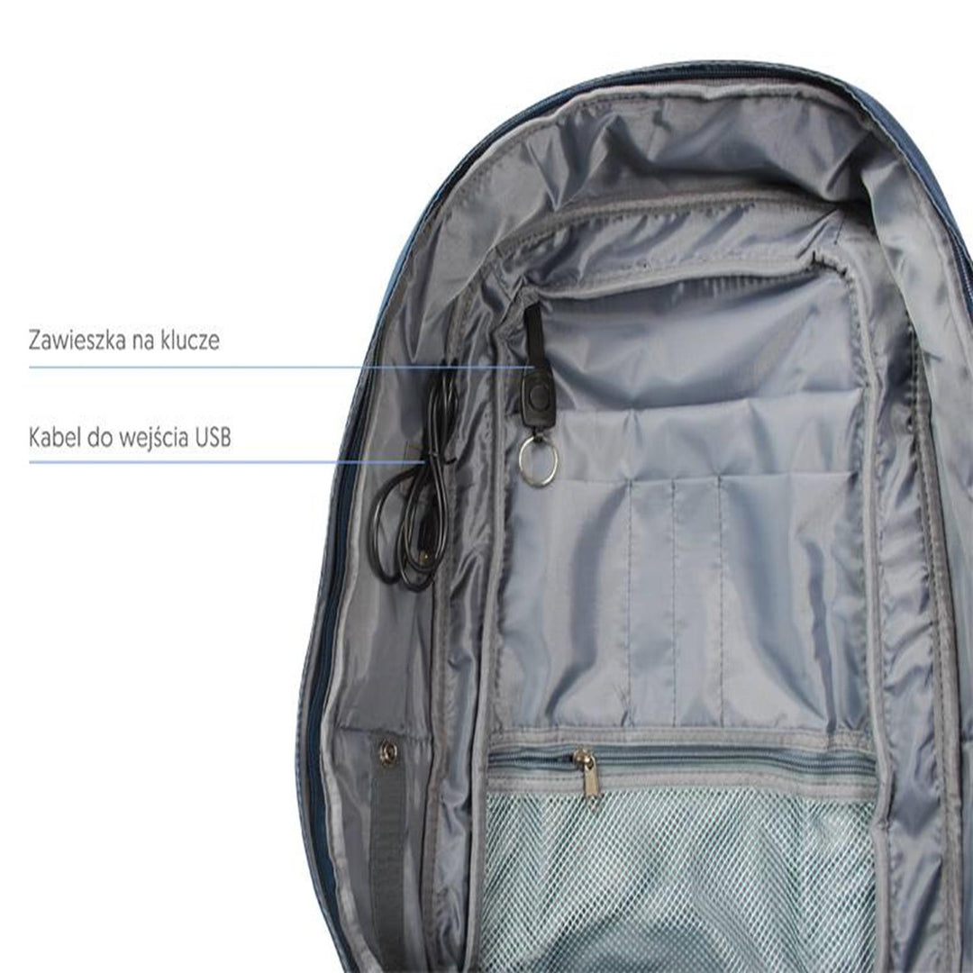 Mochila para portátil 16.5 "USB Svensson Flod Navy