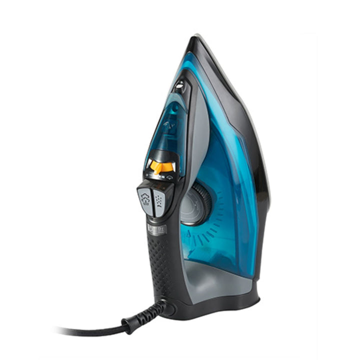 Ferro a vapor 3000W, sola cerâmica, vertical, engomar a seco, desligamento automático, autolimpeza, filtro anti-calcário, anti-gotejamento Blue Adler AD5031