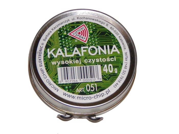 Colofonia activa con activadores de soldadura 35/40g