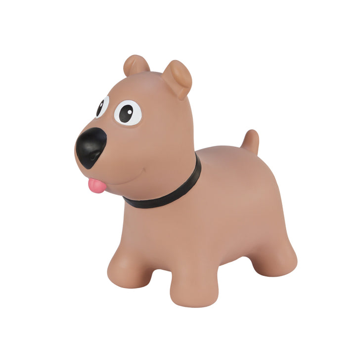 Tootina Perrito - brinquedo inflável de salto infantil, cores à sua escolha: marrom, amarelo, cinza