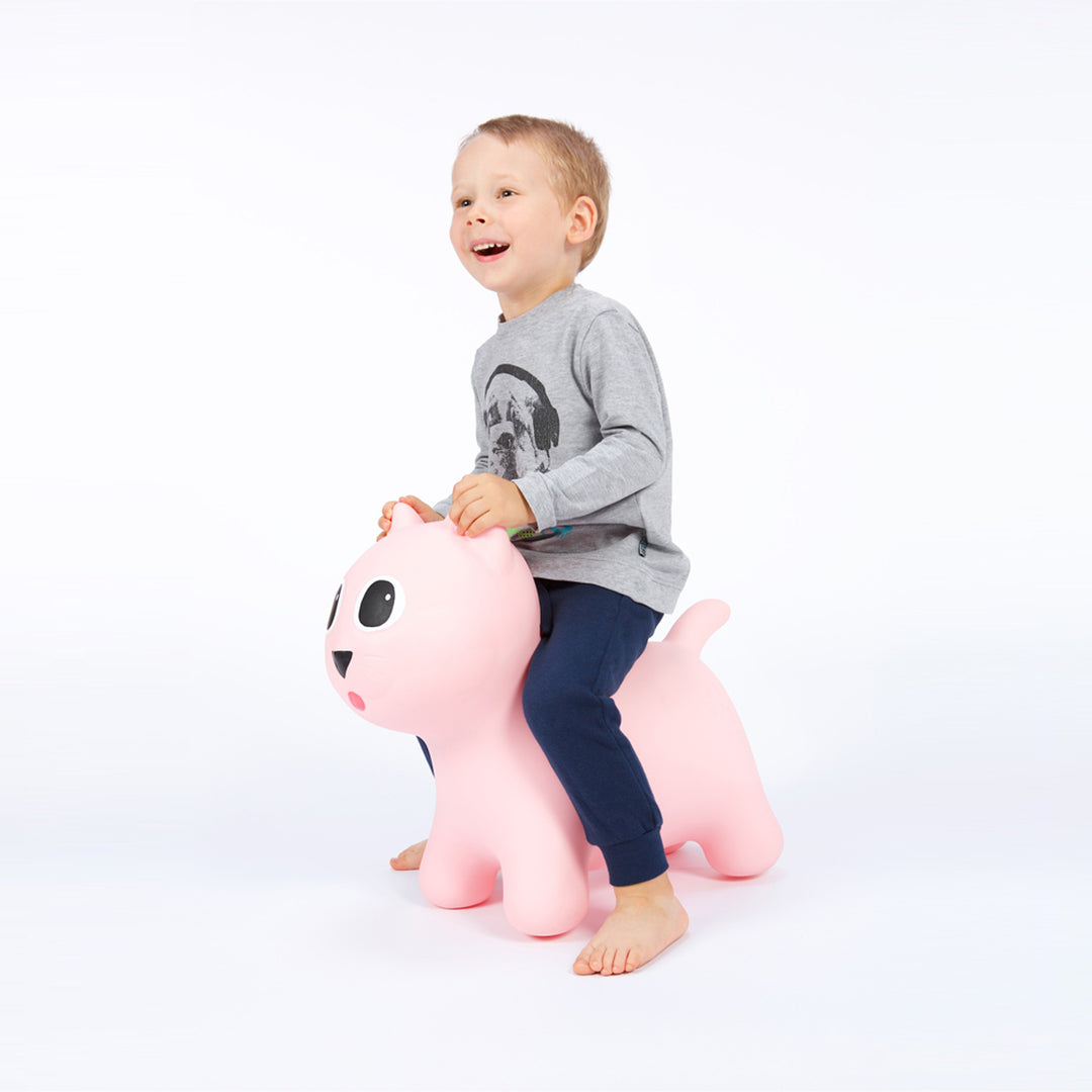 Tootina Kitten- brinquedo de salto inflável para crianças, diversas cores disponíveis