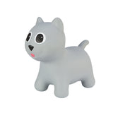 Tootina grey kitty - juguete inflable de salto para niños