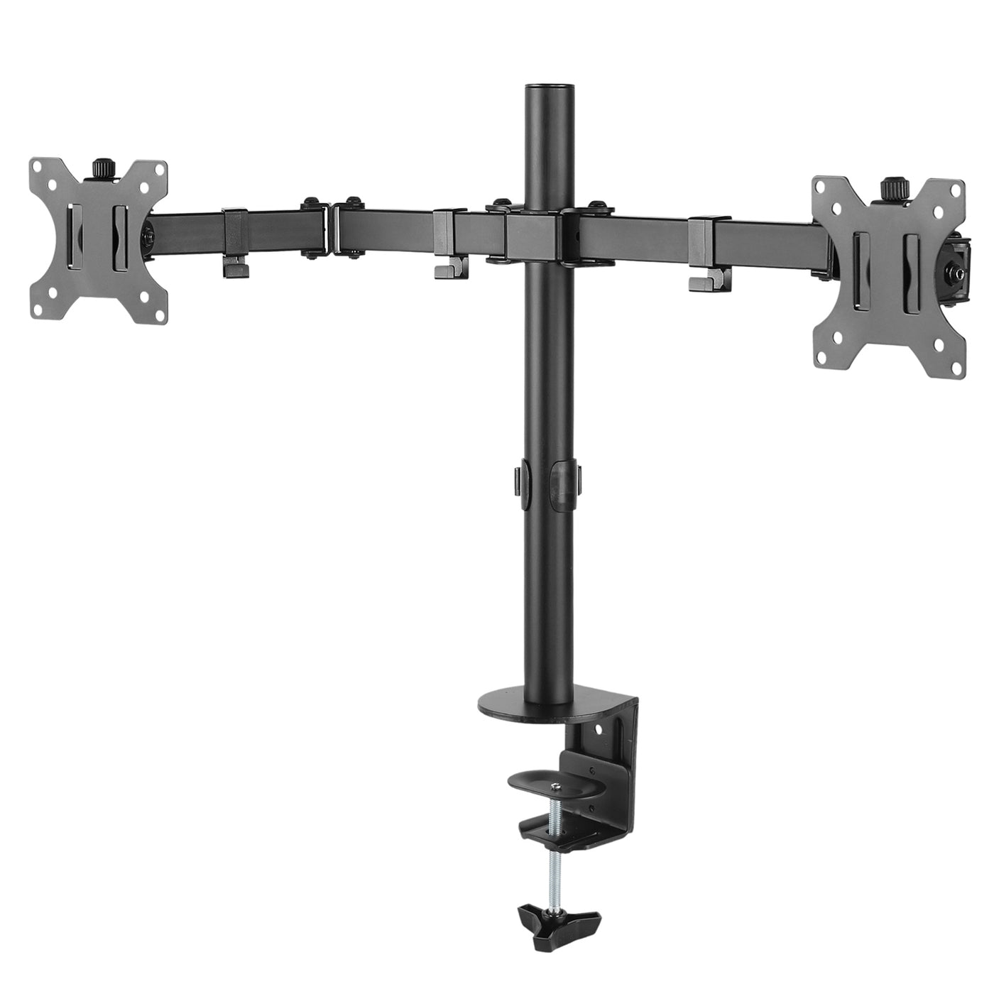 Suporte de mesa para 2 monitores LCD de 17-32" 2x 8 kg (máximo 16 kg) VESA 75x75 e 100x100 Maclean MC-884