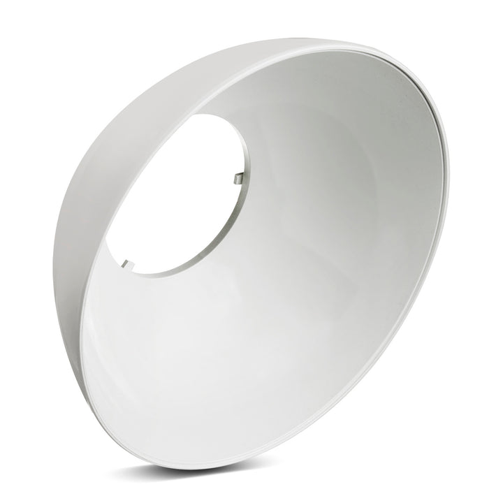 Pantalla / reflector Maclean Energy MCE415 para bombillas LED de 30W - MCE261 CW, material: PC