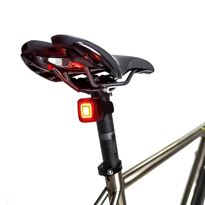 Luz traseira LED para bicicleta 37x37x16mm Maclean MCE355