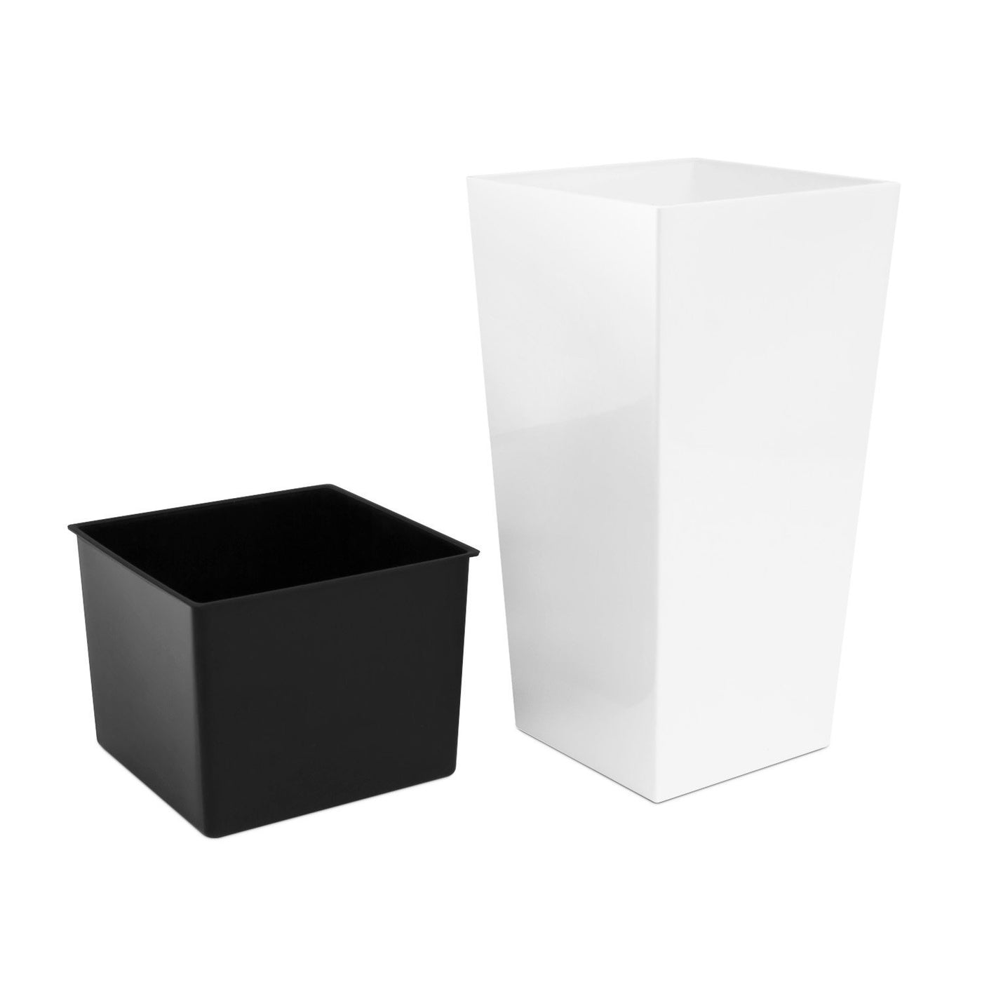 Pote com inserção Urbi Square DURS265-S449 - branco