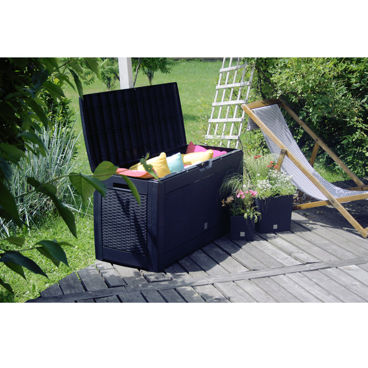 Caja de jardín de almacenaje Boxe Matuba 310L MBM310 antracita
