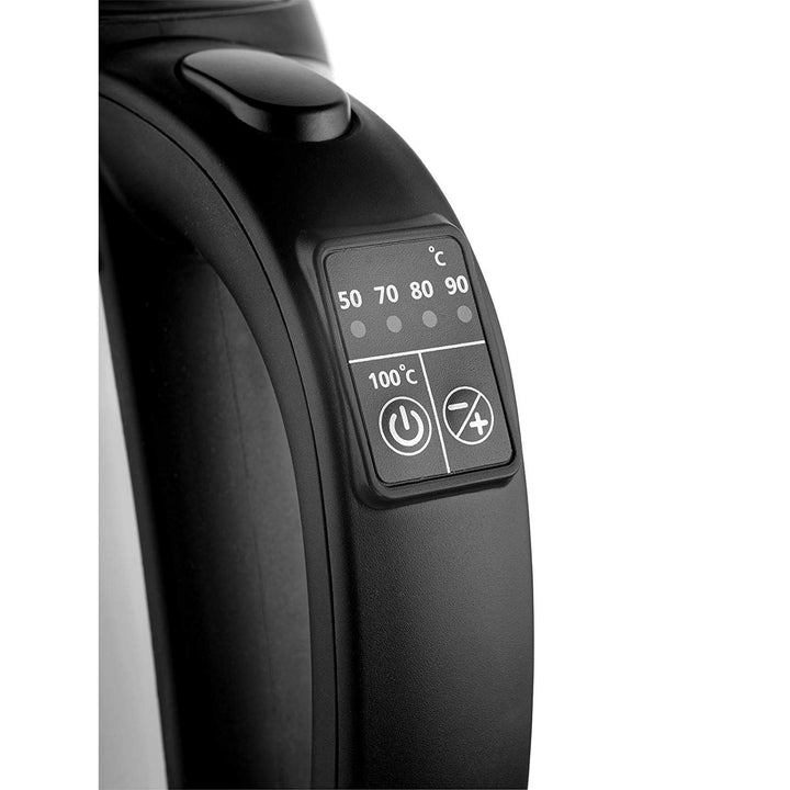 Chaleira elétrica de vidro 1.7L com temperatura controlada Concept RK4120