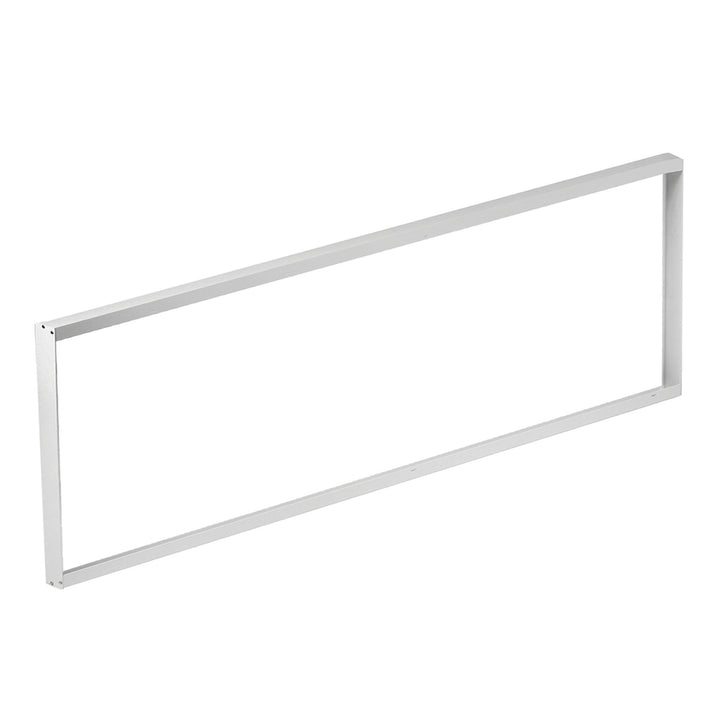 Marco de superficie de aluminio para paneles de techo LED de 1195x295 mm, altura 5 cm Maclean Energy MCE542