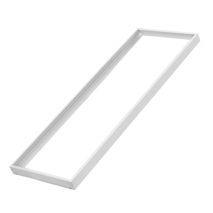 Moldura de superfície de alumínio para painéis de teto LED 1195x295 mm, altura 5 cm Maclean Energy MCE542