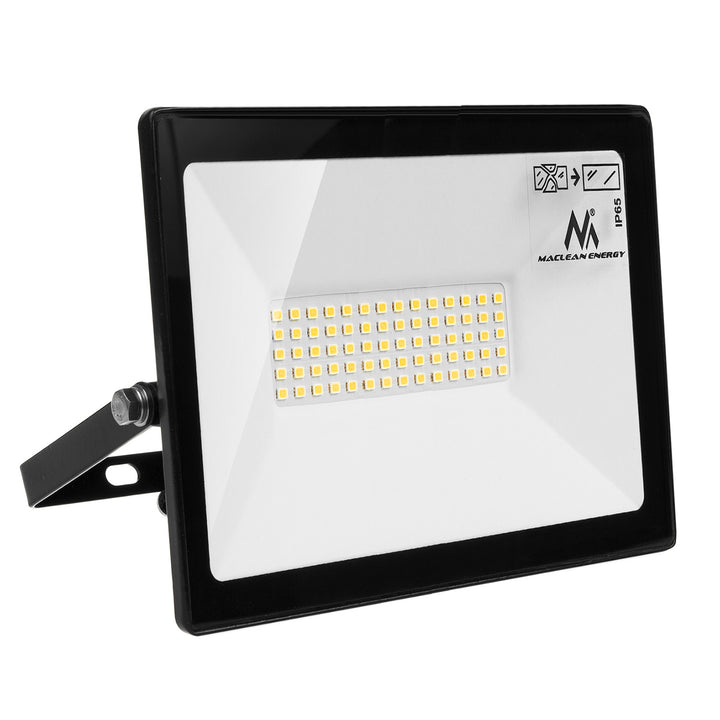 Naświetlacz LED slim 50W, 4000lm Blanco Frío (6000K) Maclean Energy MCE550 CW, IP65, PREMIUM