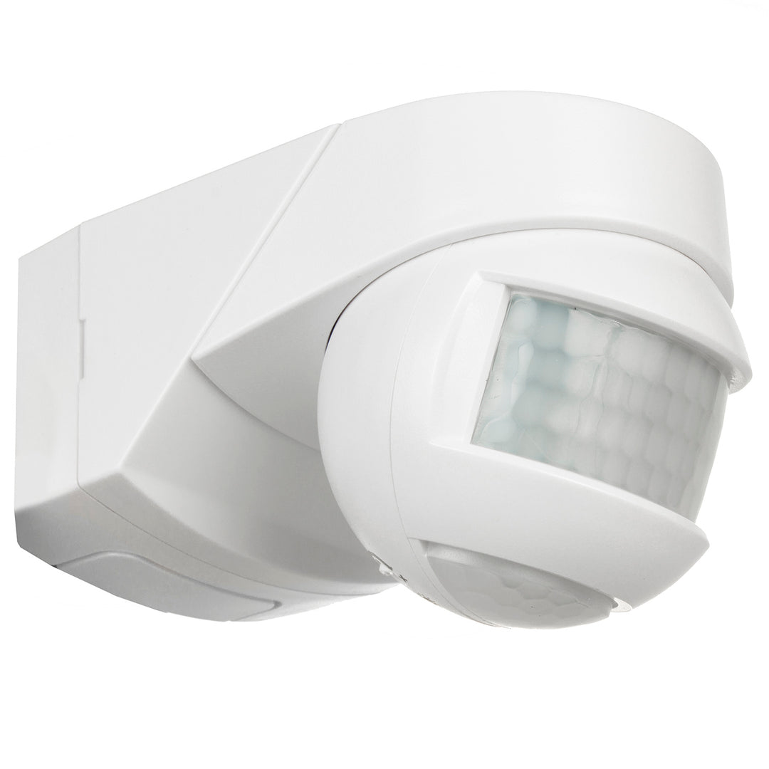 Sensor de movimento crepuscular de parede 180° + 360° 2000W Maclean Energy MCE295 branco