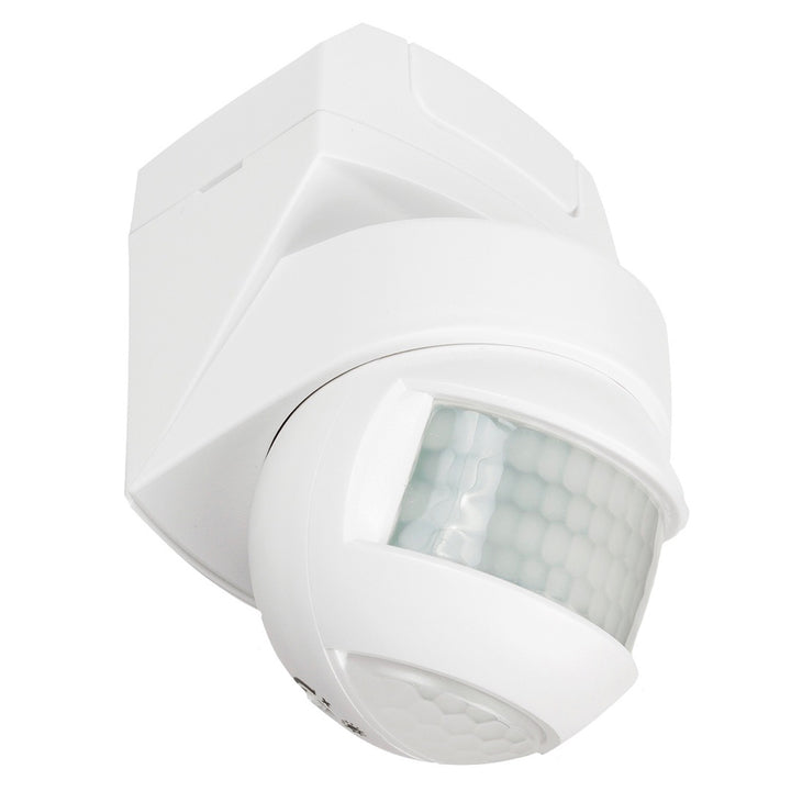 Sensor de movimento crepuscular de parede 180° + 360° 2000W Maclean Energy MCE295 branco