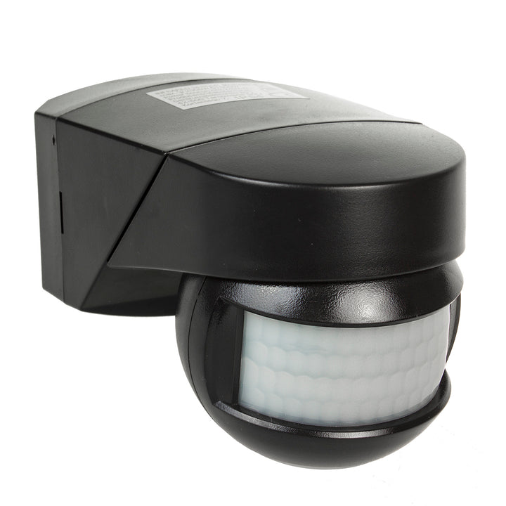 Sensor de movimento crepuscular de parede 180° + 360° 2000W Maclean Energy MCE295 preto