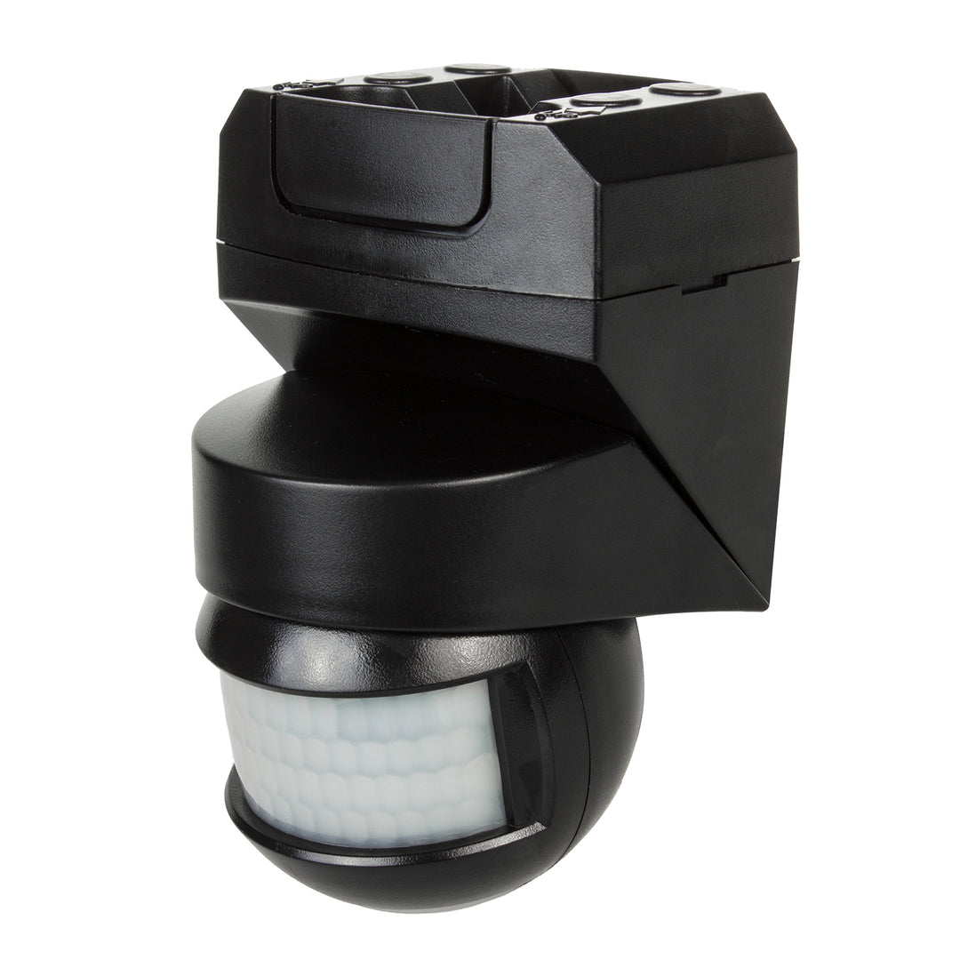 Sensor de movimento crepuscular de parede 180° + 360° 2000W Maclean Energy MCE295 preto