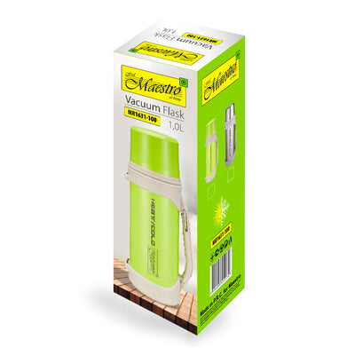 Termo de acero inoxidable 1.5L Maestro MR1631 verde