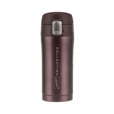 Caneca térmica em aço inox 0,32L Maestro MR1641 marrom