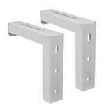 Conjunto de 2 suportes para telas de projeção máx. carga 25KG (por conjunto), aço Maclean MC-923