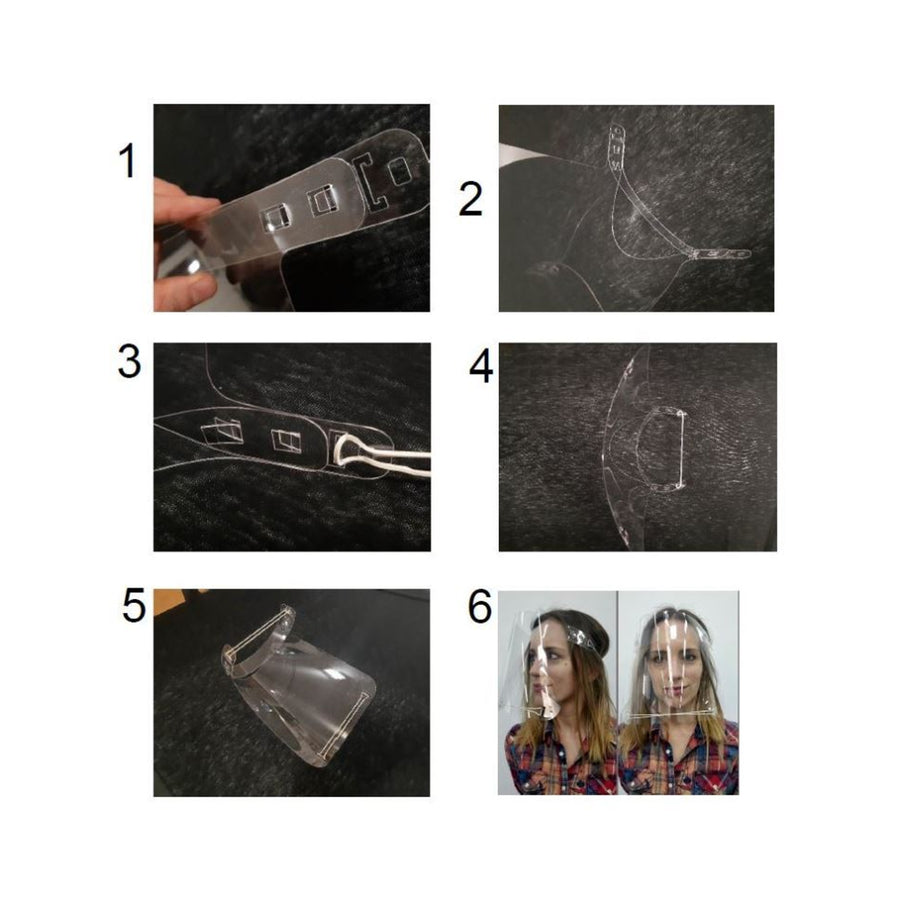 Escudo facial para capacete com alça ajustável, máscara protetora